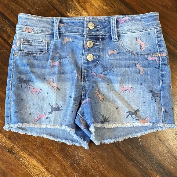 Denim short set size 10 - Picture 9 of 10
